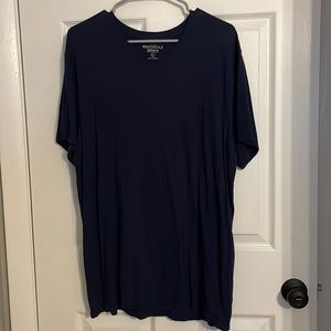 EUC JCrew Mercantile Broken in Tee. Size L Navy Blue